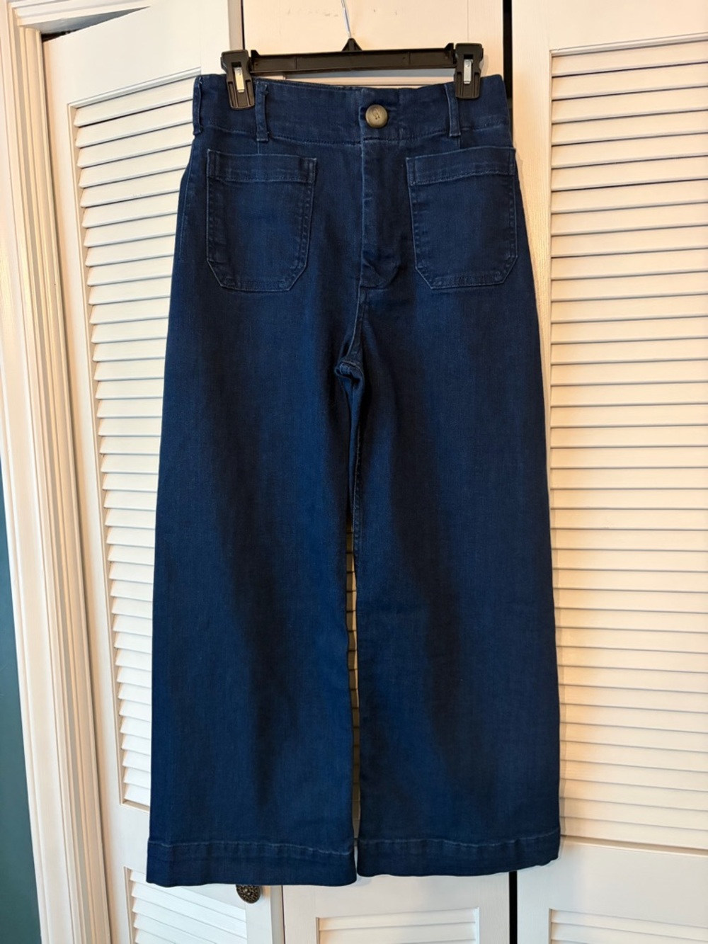 Anthropologie Maeve Colette crop wide leg denim - Picture 2 of 7